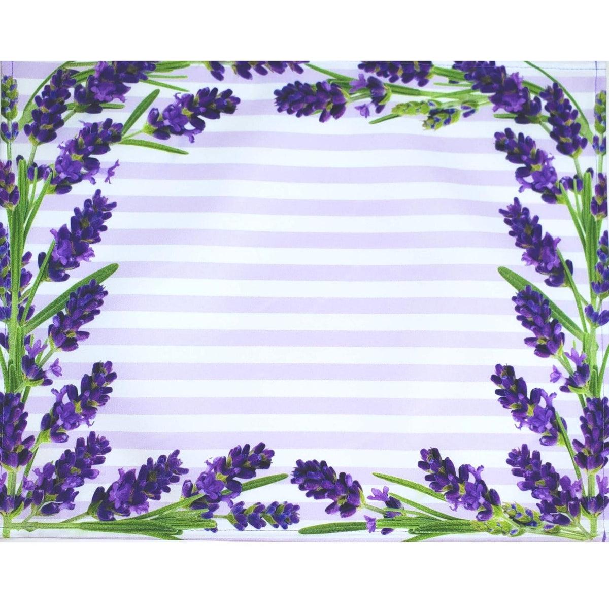 Set 4 Waterproof Rectangular Placemats Lavender 17X13