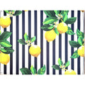 Set of 4 Waterproof Rectangular Placemats Top Lemon Siciliano 17X13