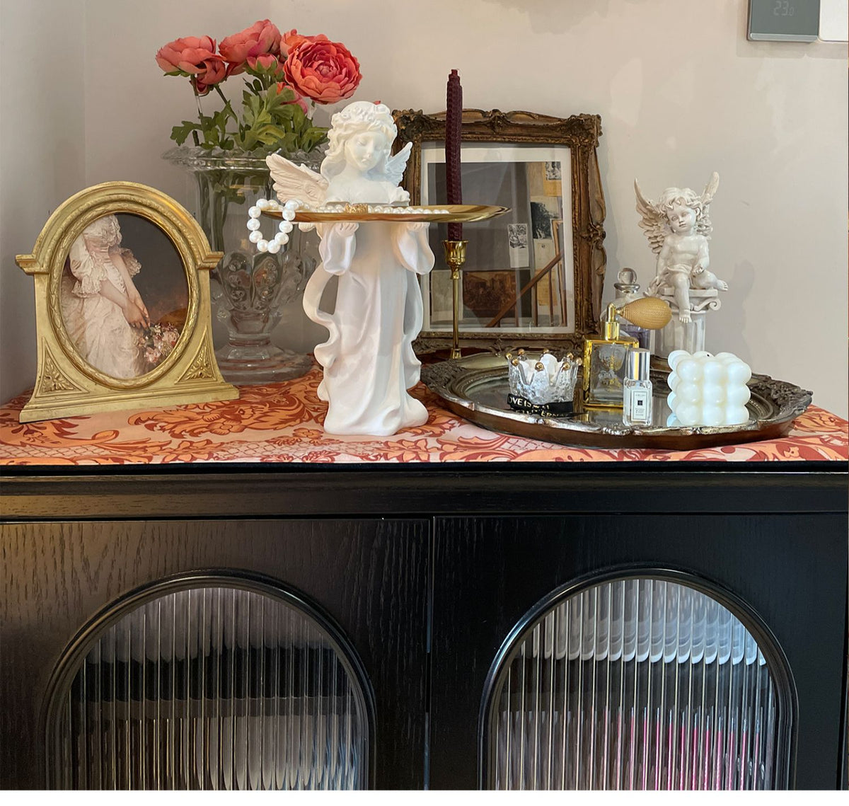 Vintage Angel Tray Floor Decor