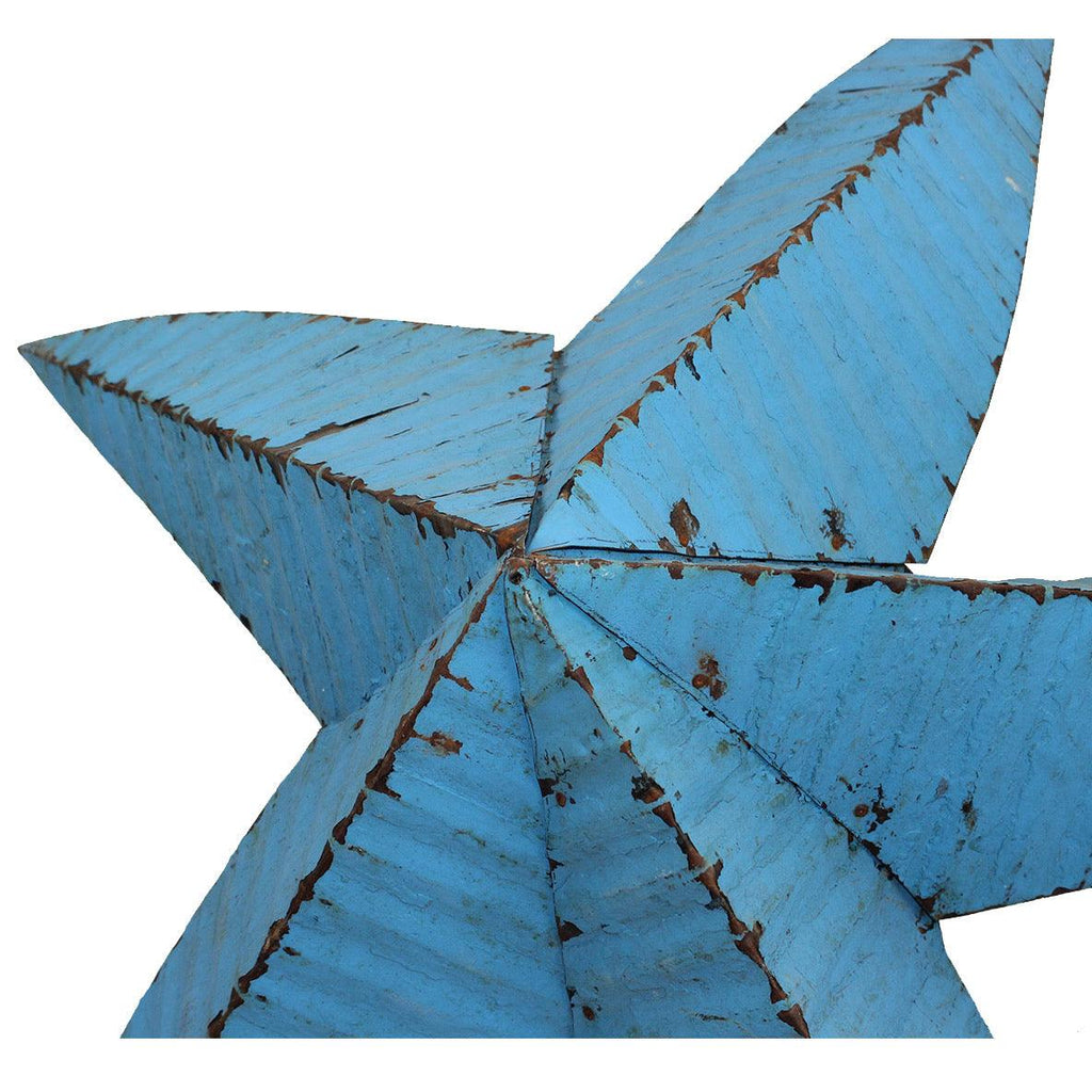 Canvello Rustic Over-sized Metal Star