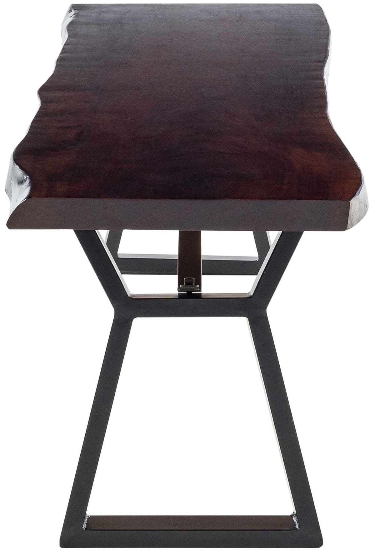 Chimalapa Rustic Dark Wood Bench - Clearance
